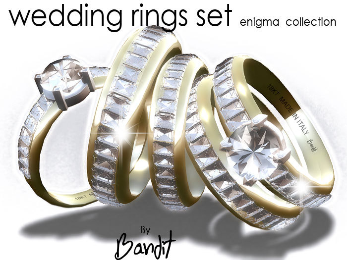 BANDIT Jewelry WEDDING RINGS + Engagemant Gold & diamonds
