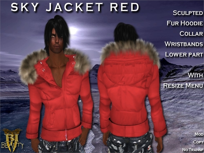 Bi Beauty - Sky Jacket red