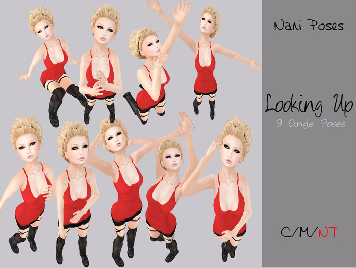 nani - looking up pose set