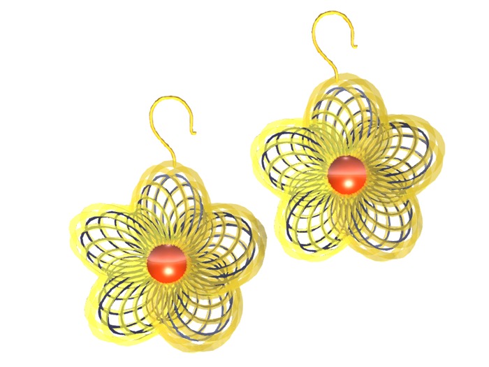 Hope Flower Gold / Red