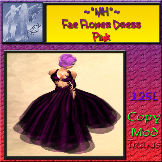 ~*MH*~ Fae Flower Dress Pink