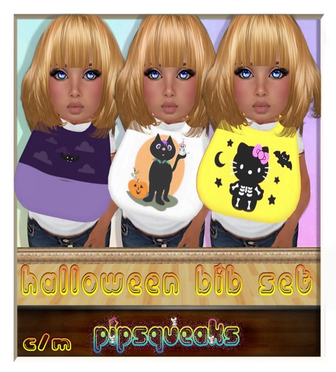 {PiP} Halloween Bib Set