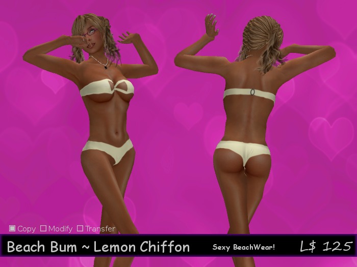*LF*Beach Bum (Lemon Chiffon)