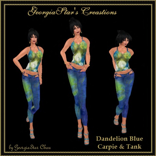 GSC Dandelion Blue Tee & Pants