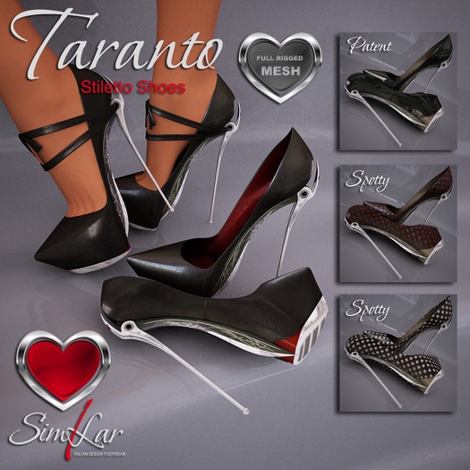 Similar Taranto Multi-Texture Shoes Black