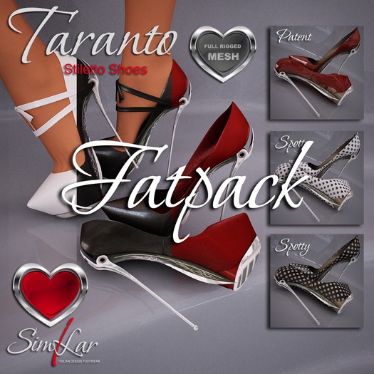 Similar Taranto Multi-Texture Shoes FATPACK