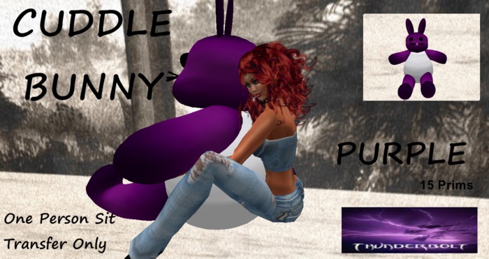 Cuddle Bunny Purple