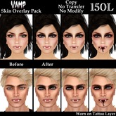 Short & Sweet Vamp Skin Overlay Pack