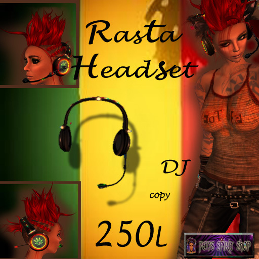 FEN'S SPIRIT DJ RASTA HEADSET