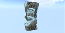 kludge 17.10.12.A sculpted stone column prim full permission 3d