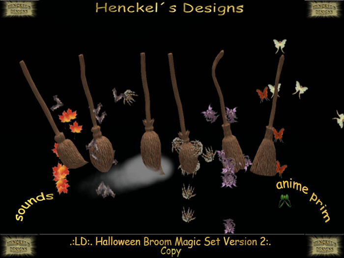 .:LD:. Halloween Broom Magic Set Version 2:.