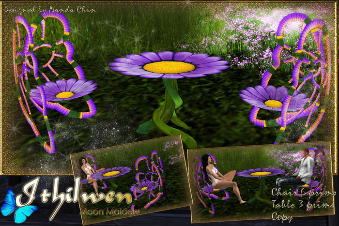 !!!NC!!! Butterfly Garden Set