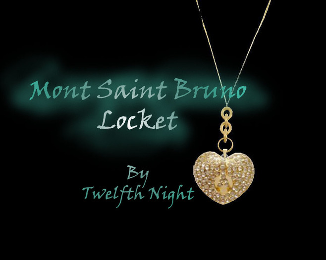 Mont Saint Bruno Heart Locket