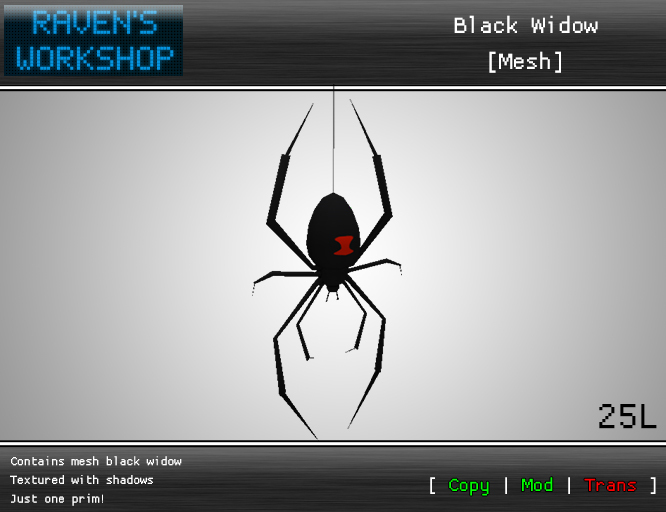 [RW] Black Widow [Mesh]