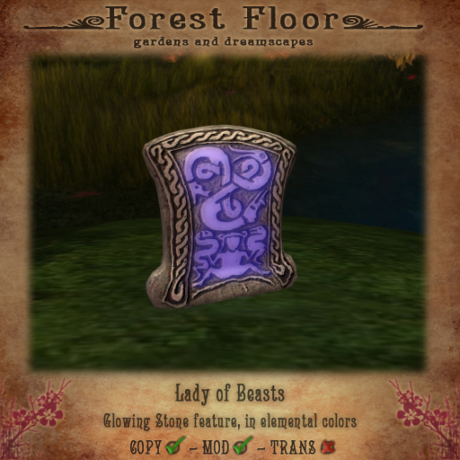 ~*Forest Floor*~ "Lady of the Beasts" - Wind
