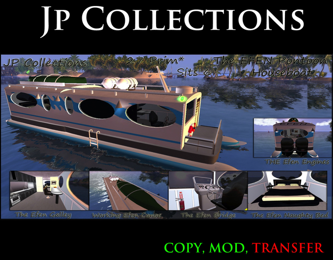 (Driveable) (BOXED) Wheelchair Assessable  Jp Collections EFEN Pontoon (UNPACK) *** PROMO PRICE***