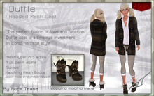Duffle mesh Coat