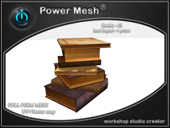 - { POWER MESH } - Full Perm Books - 01 