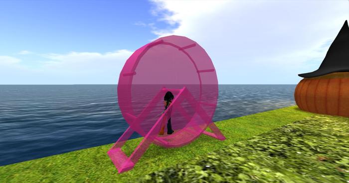 TBoR Misc. - Lifesized Hamster Wheel