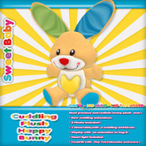Sweet Baby - Cuddling Happy Bunny Plush