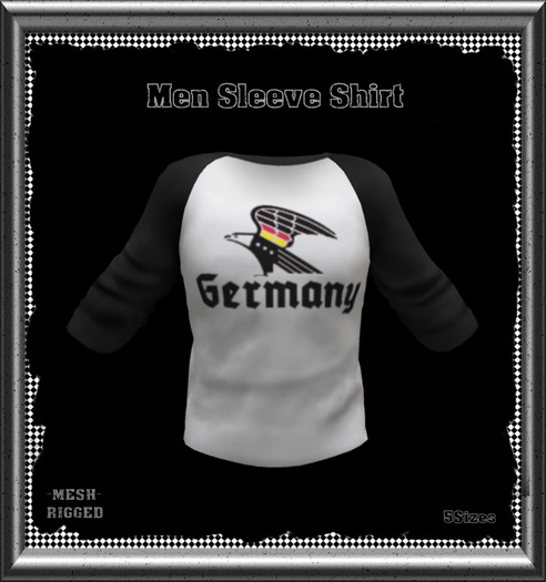 Men Sleeve Shirt (RIGGED) *Mesh