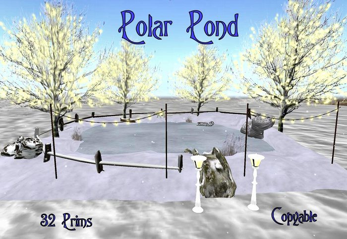Polar Winter Pond