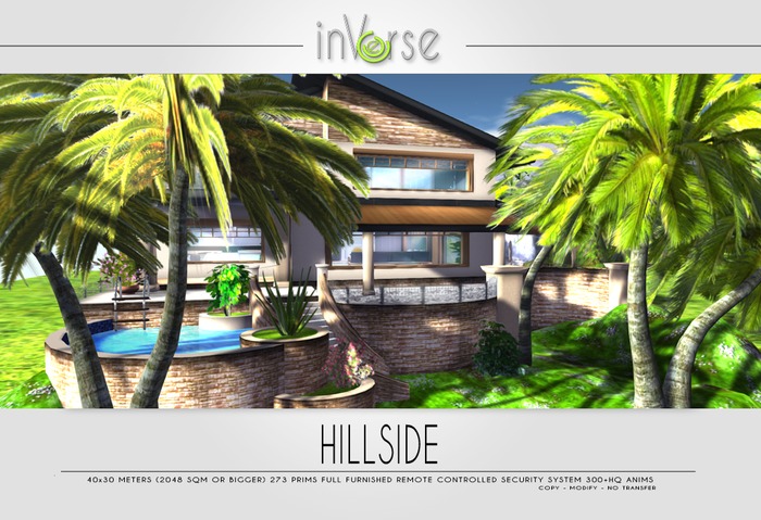 HILLSIDE - FULL FURNISHED HOUSE SKYBOX 300+ ANIMS