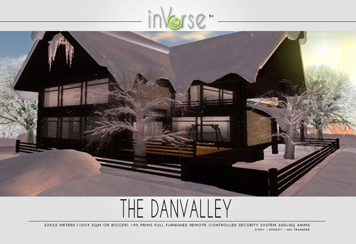 The DanValley cottage multianimated full furnished cottage skybox 300+ anims!