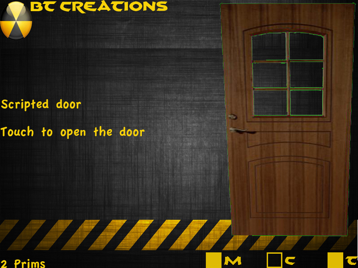 Scripted door