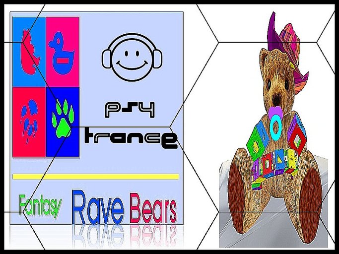 Psytrance bear + hold me