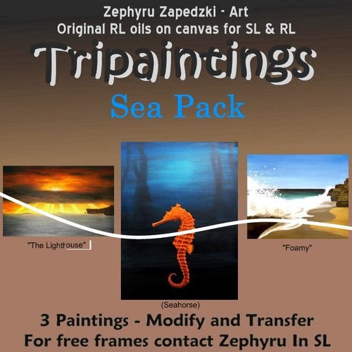 Tripaintings - Sea Pack - BOXED