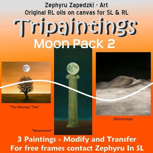 Tripaintings - Moon Pack 2 - BOXED