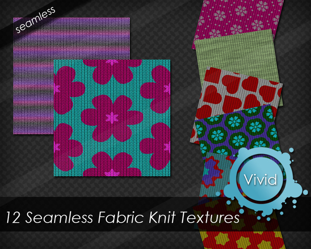 vivid - funky knit textures