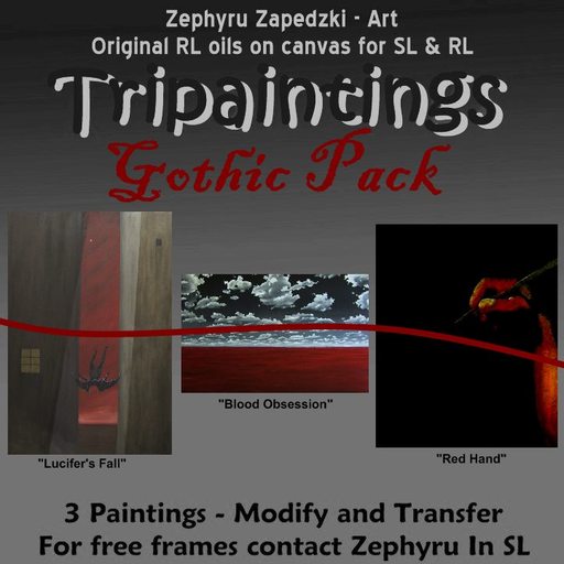 Tripaintings - Gothic Pack - BOXED