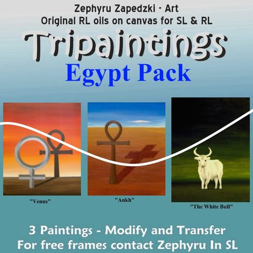 Tripaintings - Egypt Pack - BOXED
