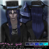 [^.^Ayashi^.^] Jekyll-blue (RIGGED MESH hair)