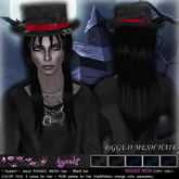 [^.^Ayashi^.^] Jekyll-black (RIGGED MESH hair)