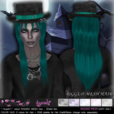 [^.^Ayashi^.^] Jekyll-green (RIGGED MESH hair)