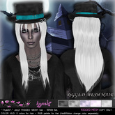 [^.^Ayashi^.^] Jekyll-white (RIGGED MESH hair)