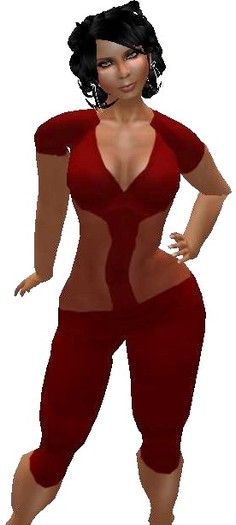 {DDB} Sexy Body Suite Red