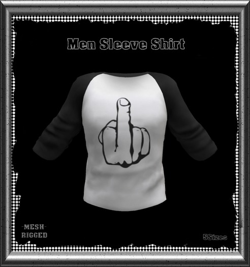 Men Sleeve Shirt (RIGGED) *Mesh
