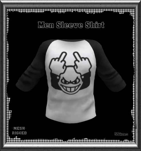 Men Sleeve Shirt (RIGGED) *Mesh