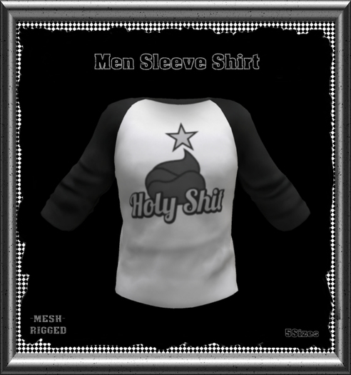 Men Sleeve Shirt (RIGGED) *Mesh
