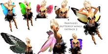Panther's Butterfly Wings Fatpack 10 sets of wings 2