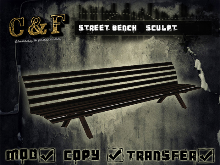 Street Bench-C&F