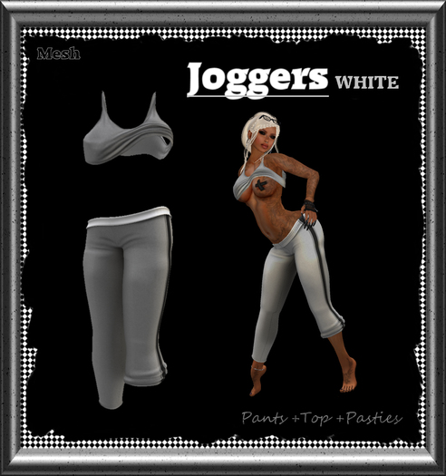 Joggers Outfit (White)