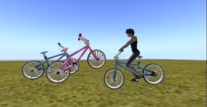 Bike Petite male blue