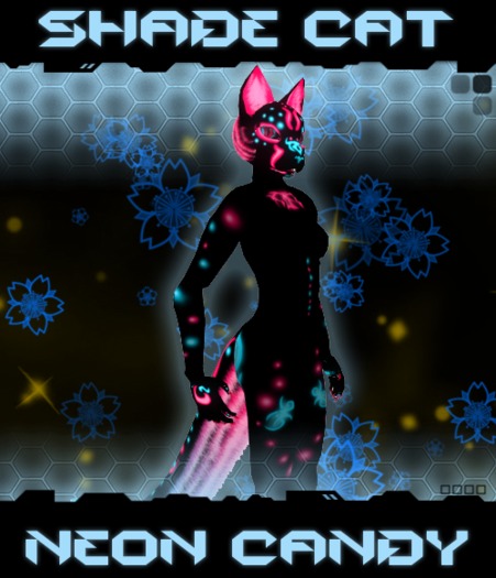 KZM Shade Cat: Neon Candy