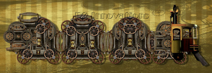 Steam Punk Locomotive