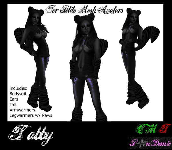 ..:{*PanDemic*}:.. Tabby Black Petite